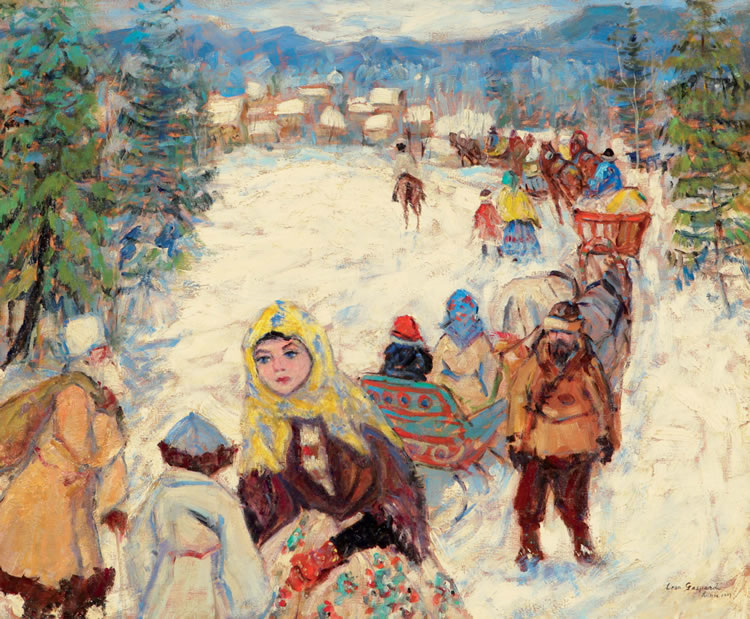 Leon Gaspard : Russia 1919