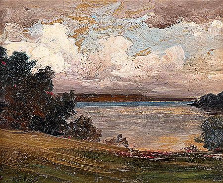 Korl Karl Meyer : Mecklenburg landscape, undated