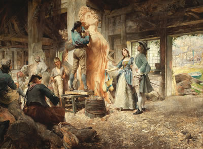 Edgar Bundy : The saucy Arethusa