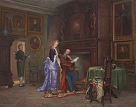 Mathilde Dietrichson : En familiescene 1873