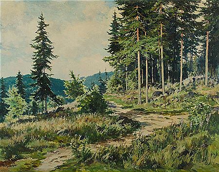 Gustav Pors : Woodland Track