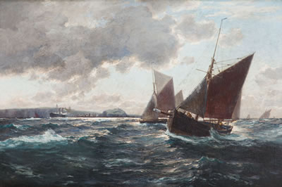 Erwin Carl Wilhelm Gunter : Seascape, 1903