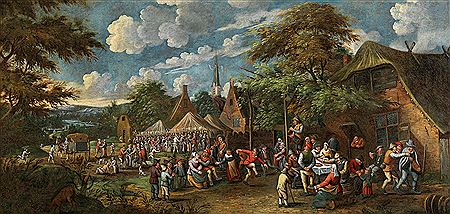 Rutger Verburgh : A village kermesse