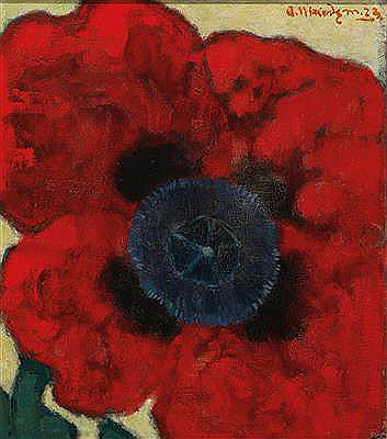 Artur Nikodem : Mohnblume (Poppy Flower), 1923