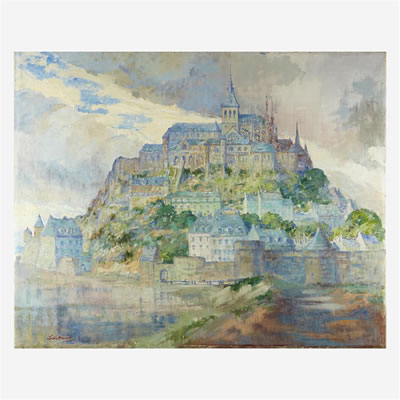 Edith Lucille (Allen Roberts) Howard : Drama in Gray, Mont Saint Michel