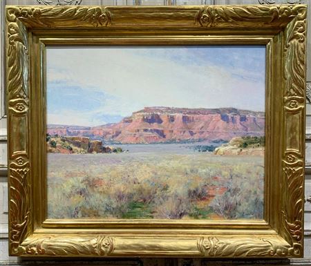 Marlin Linville : Vermillion Cliffs , Arizona Desert Scene