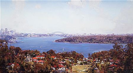 Robert Simpson : Sydney Harbour From the East