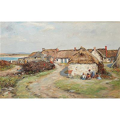 John Henderson : CROFTERS DWELLINGS, AYRSHIRE