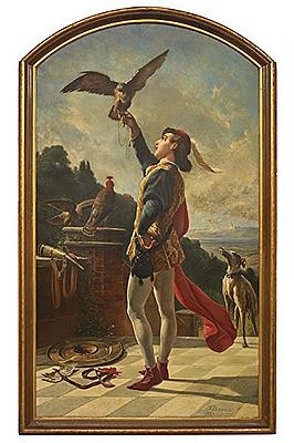 Carlo Felice Biscarra : IL FALCONIERE