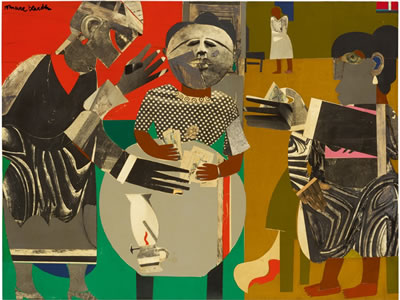 Romare Howard Bearden : THE FORTUNE TELLER