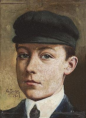 German Taibo : Self-portrait.