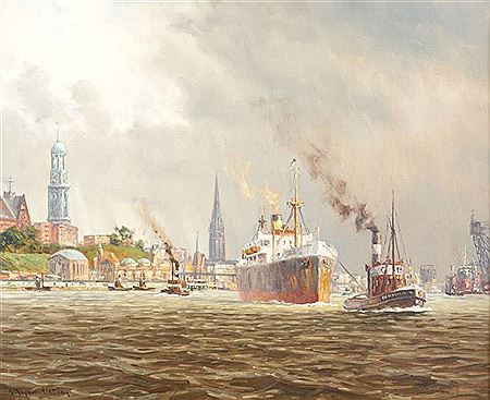 Karl Meyer-Nieting : Port of Hamburg