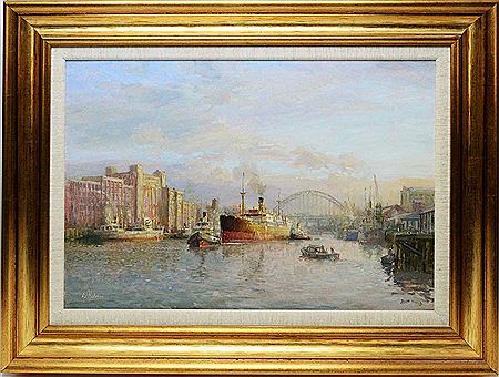 Walter Holmes : The Tyne, Newcastle