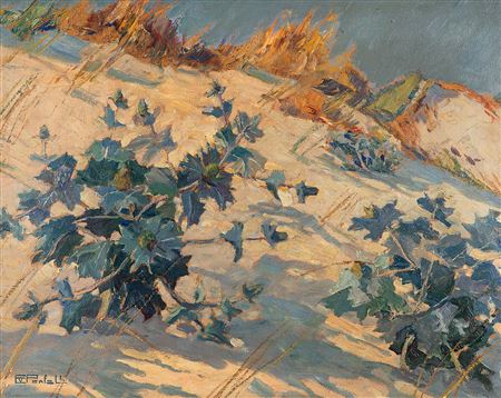 Erich Freiherr von Perfall : Sea thistles