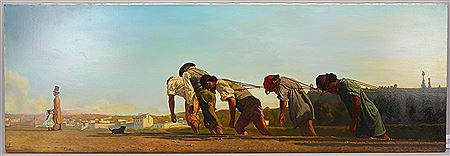 Radukan Artur Pavlovich : Colonial workers on the canal