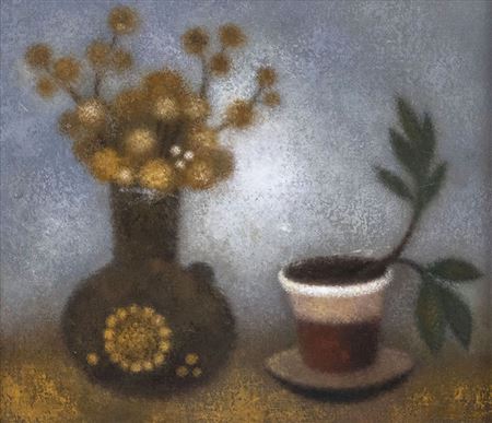 Ion Grigore : Pots with Flowers