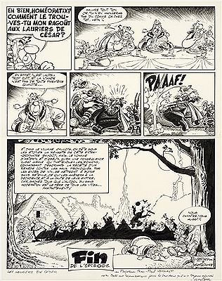 Albert Aleandro Uderzo : Les Aventures d'Astérix le gaulois - Tome 18 Les Lauriers de César