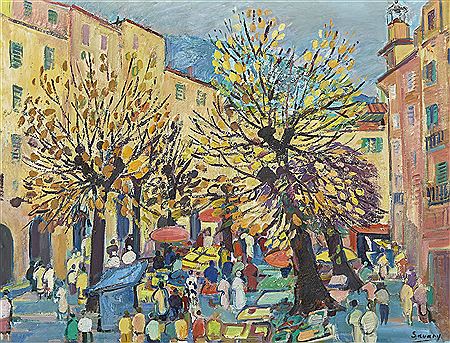 Robert Savary : La place aux aires, l'automne