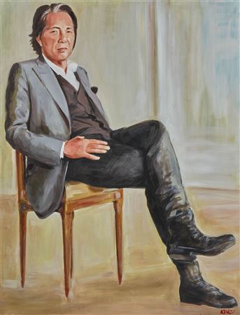 Kenzo Takada : Autoportrait