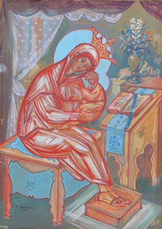 Rostislas Loukine : Mother of God  1944