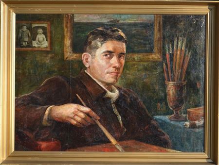 Nikolai Ivanovich Getman : Self-portrait