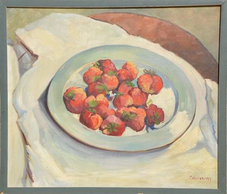 Frank Horowitz : Still life with a strawberry