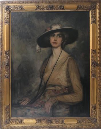 William George Robb : Portrait of Louisa Ann Inglis (1857-1935), wife of Sir James Charles Inglis