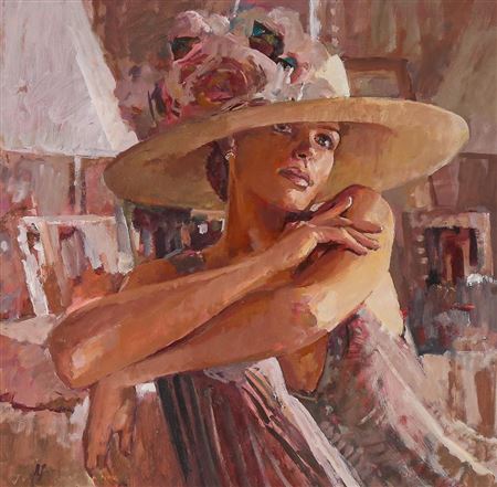 Julian Gordon Mitchell : Summer hat