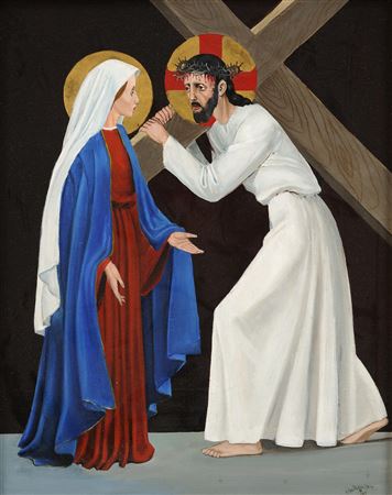 Allan Rohan Crite : Stations of the Cross 1947