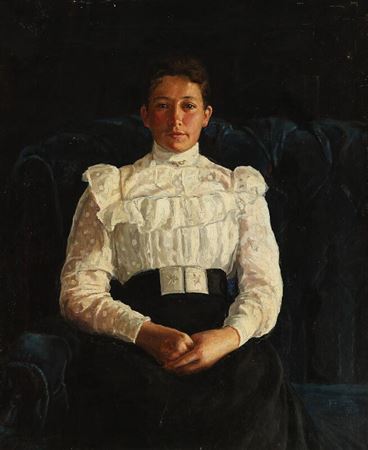 Johannes Ottesen : Portrait of the artist's sister