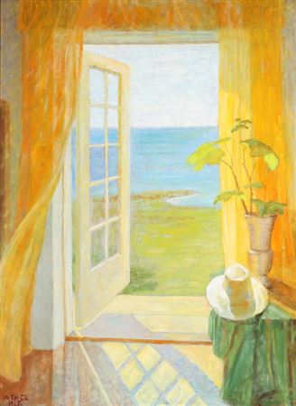 Augusta Thejll Clemmensen : View through doorway