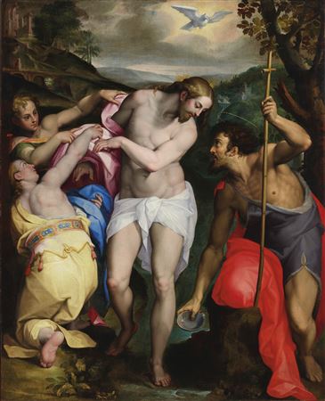 Orazio Samacchini : The Baptism of Christ