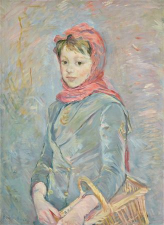 Berthe Morisot : Fillette portant un panier