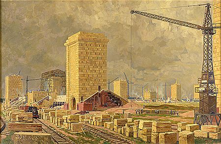 Erich Mercker : Construction of the March Field