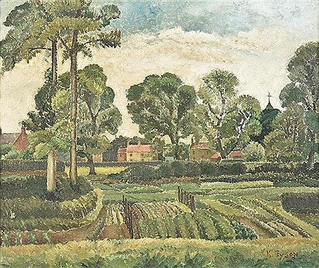 Kathleen Tyson : Village landscape