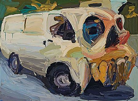 Ben Quilty : Skull 3 2006