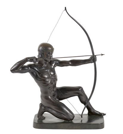 Rudolph Kaesbach : Kneeling archer