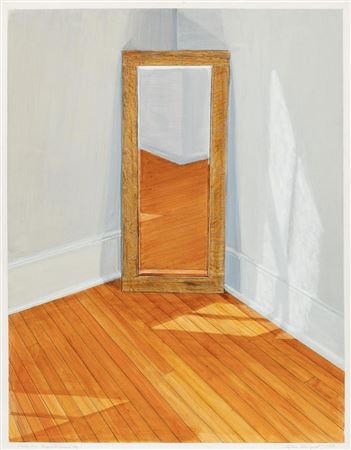 Sylvia Plimack Mangold : Study for Opposite Corner, 1973