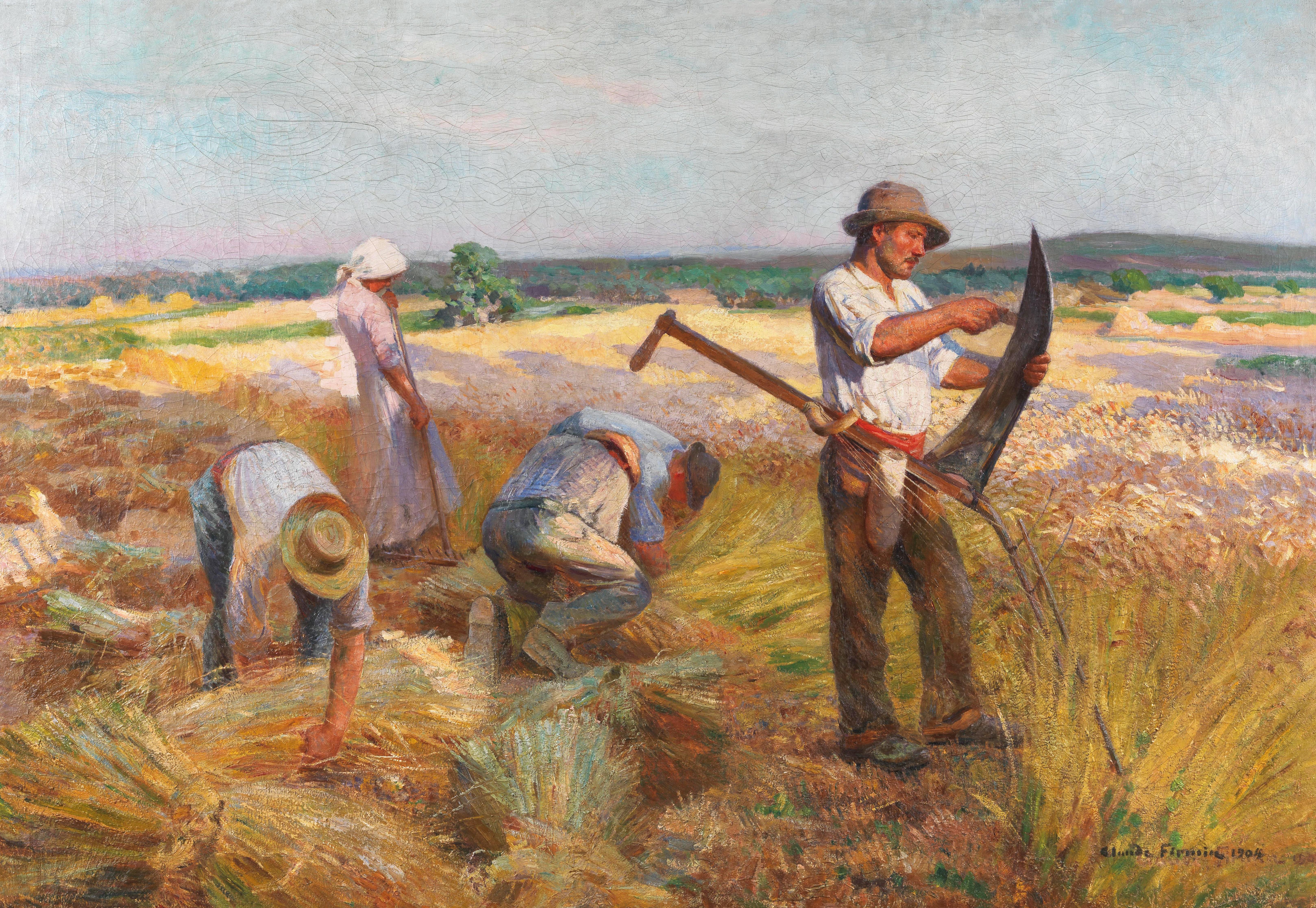 Claude Firmin : The Wheat Harvest