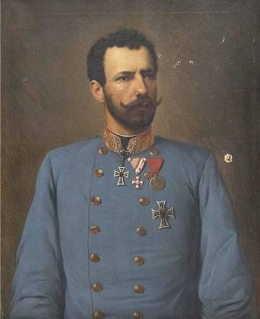 Josef Buche : Erzherzog Eugen von Österreich(1863-1854) in Uniform