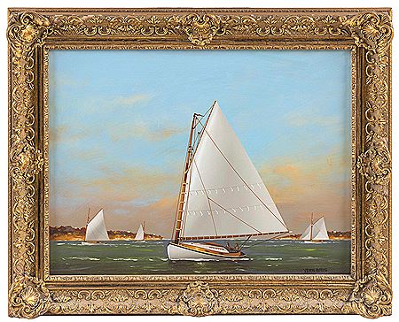 Vernon Broe : 'Wooden Sailboat'.