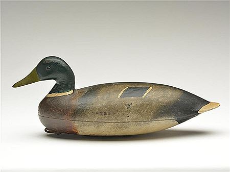 Ellis Parker : Excellent hollow mallard drake