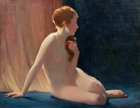 James Roy Hopkins : Nude