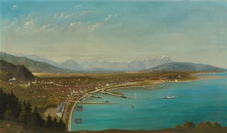 Hermann Sattler : “View of Bregenz”