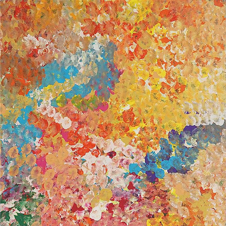 Janet Golder Kngwarreye : From Auction Records