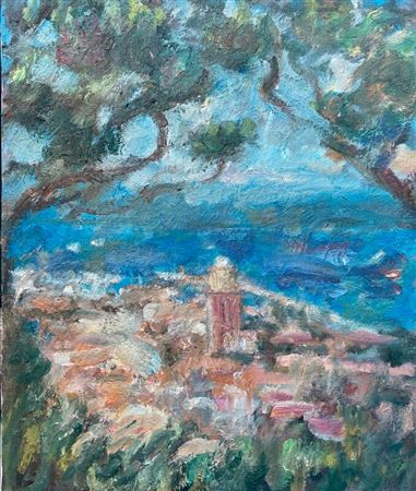 Pierre Gogois : View of Saint-Tropez