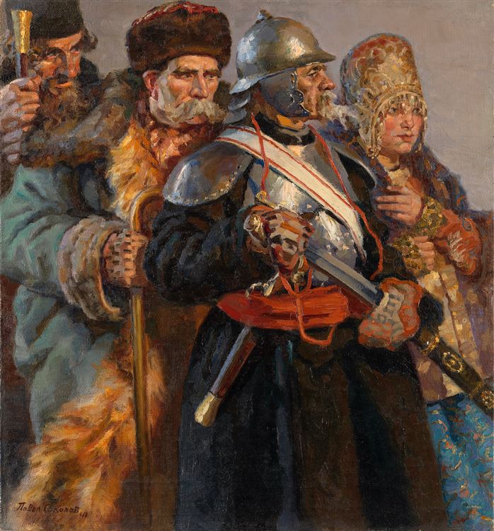 Pavel Petrovich Sokolov-Skalja : From Auction Records