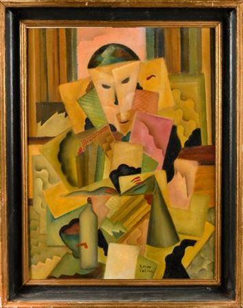 Patrick Leroy : Cubist figure