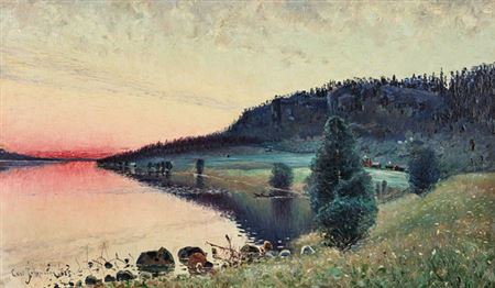 Carl Johansson : Departure at Dawn