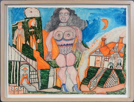 Henry Speller : Big Nude Women On The Streets.